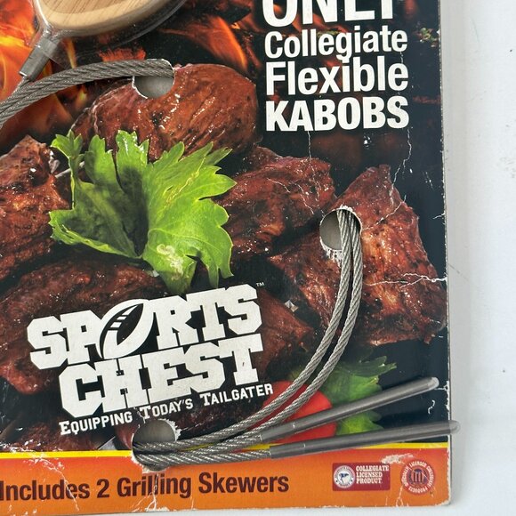 Sports Chest College Kabobs Skewers UF Gators University of Florida NEW - Picture 3 of 4